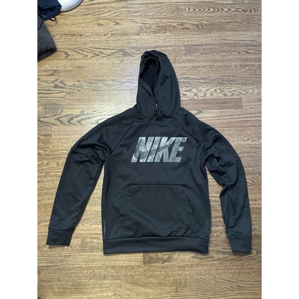 Nike Men's Hoodie with Word and Logo Men's Size SM Dri-Fit